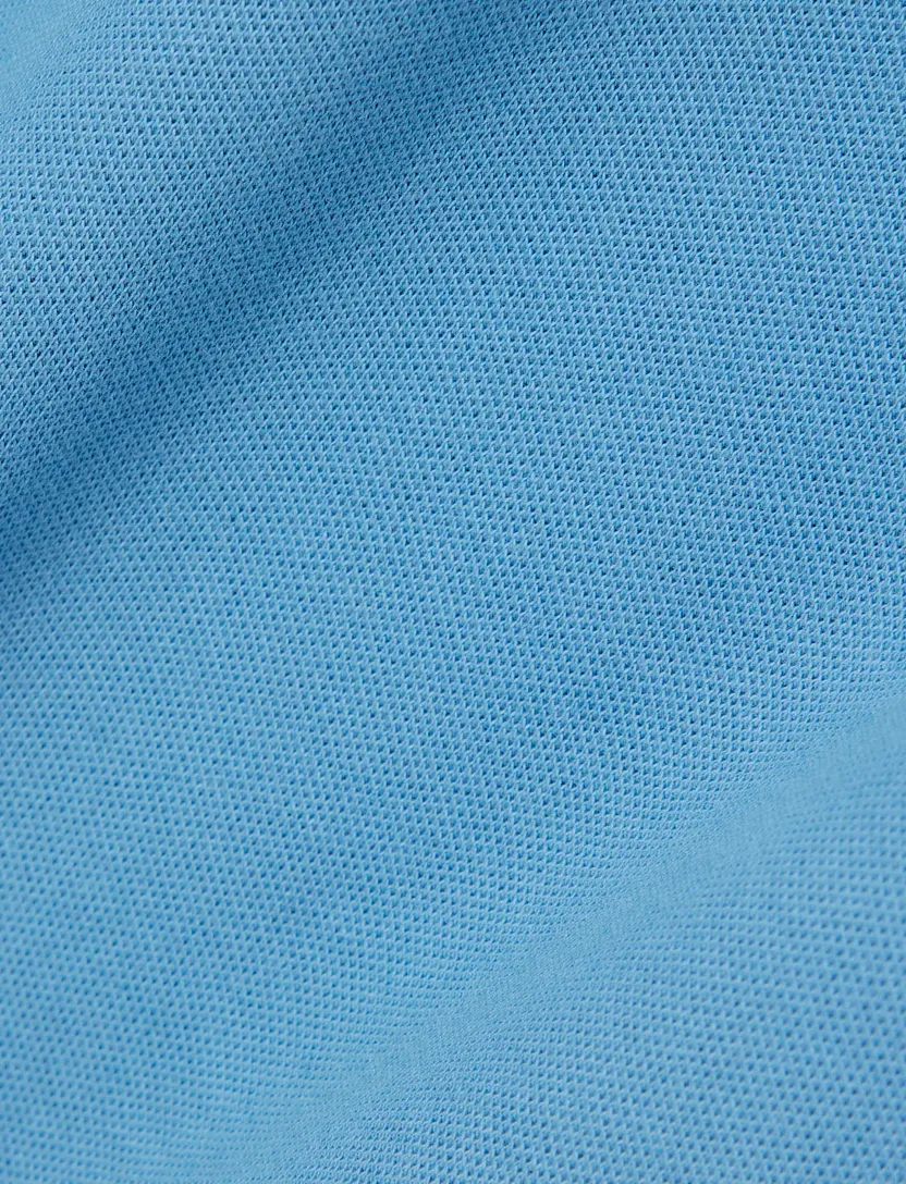 Polo korte mouw Lacoste blauw regular fit