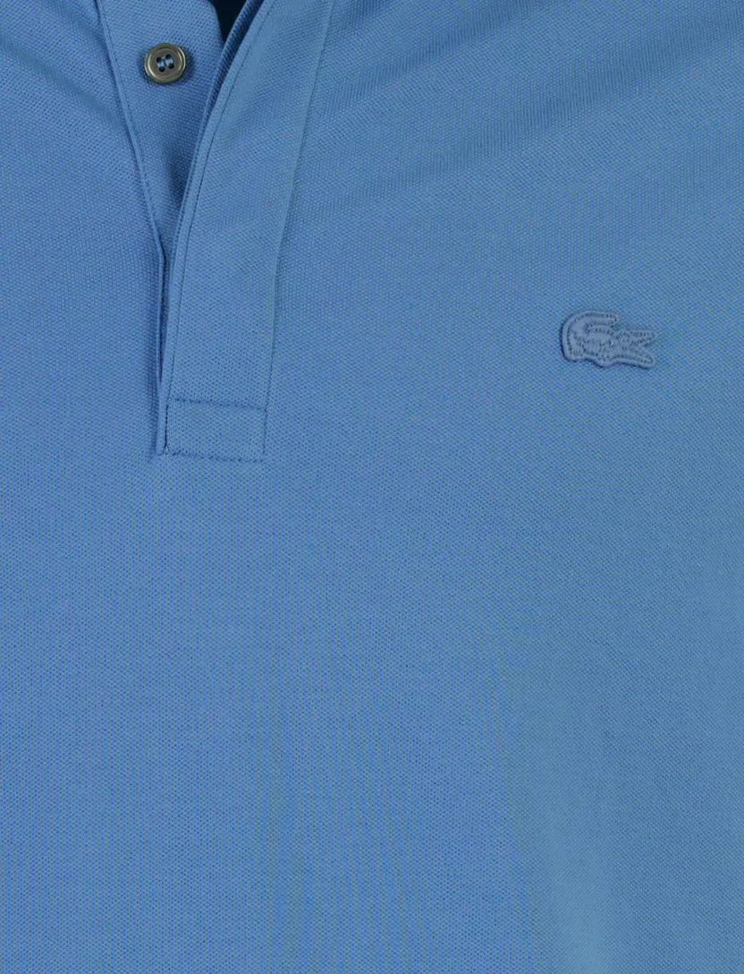 Polo korte mouw Lacoste blauw regular fit