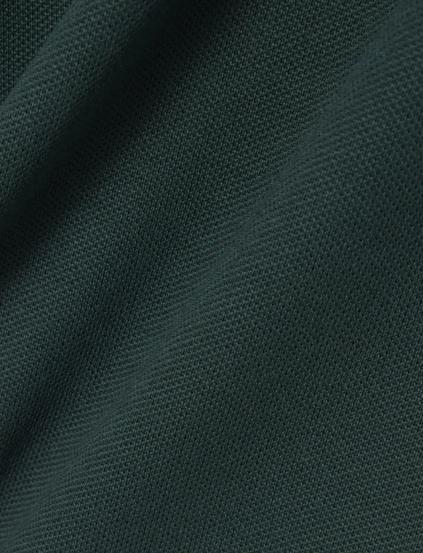Poloshirt donkergroen lacoste pique