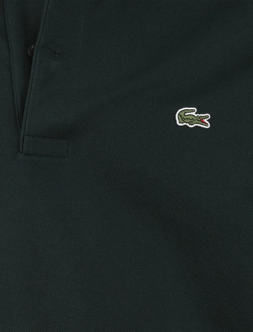 Poloshirt donkergroen lacoste pique