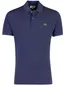 Poloshirt Lacoste blauw gemêleerd piqué