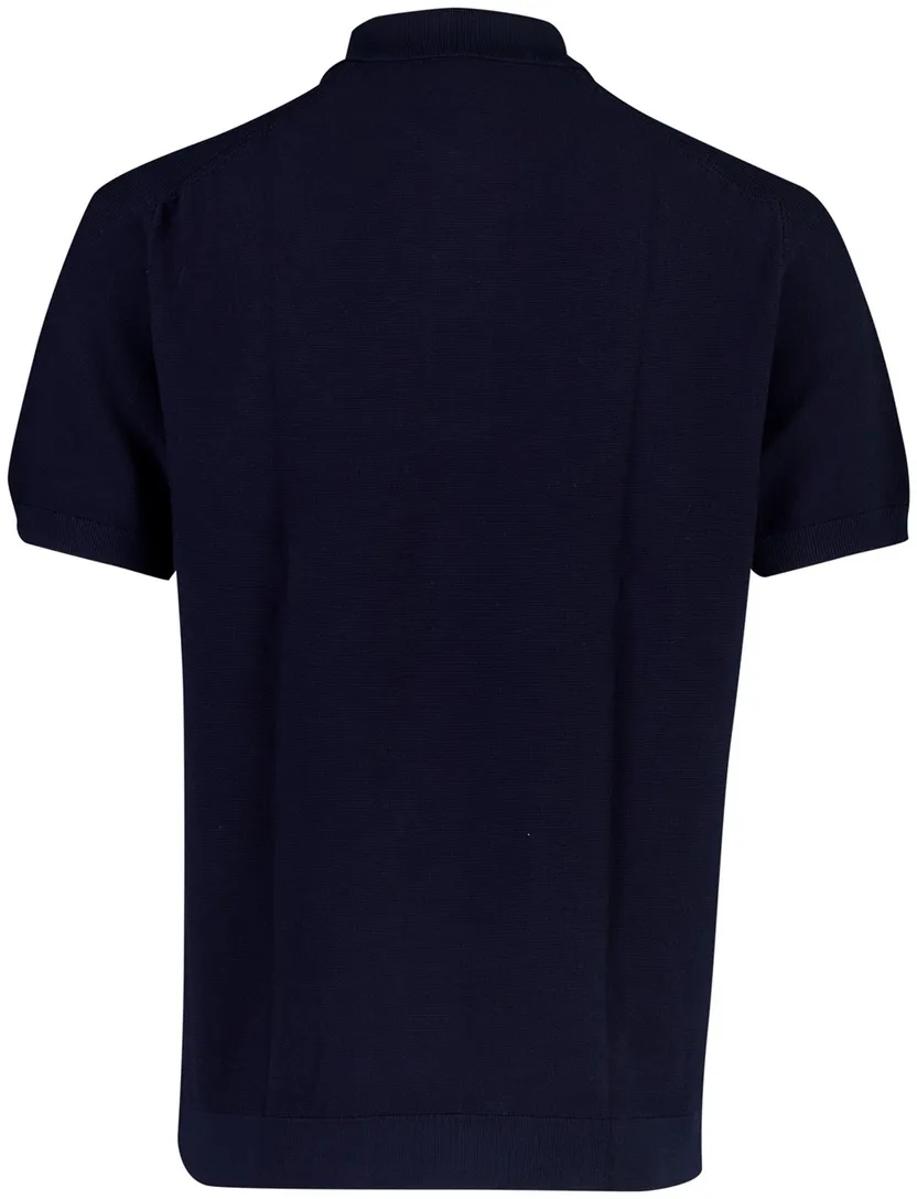 Lacoste poloshirt katoen donkerblauw