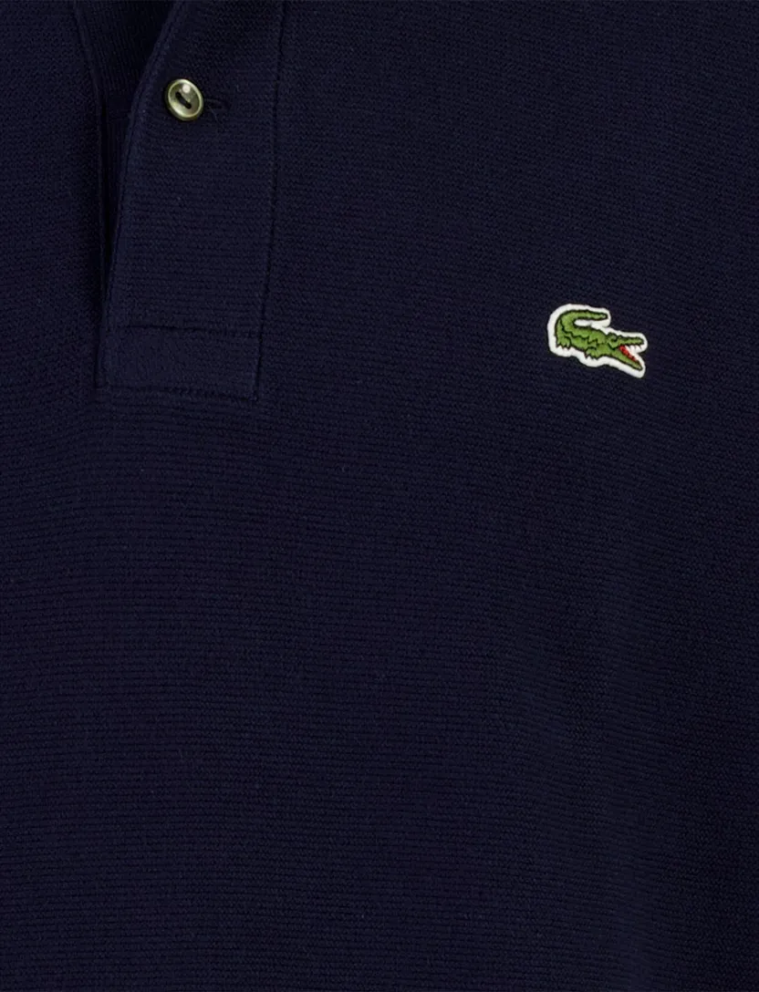 Lacoste poloshirt katoen donkerblauw