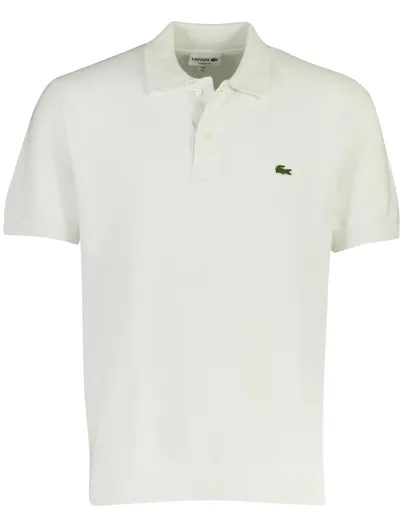 Lacoste Lacoste poloshirt wit 100% katoen