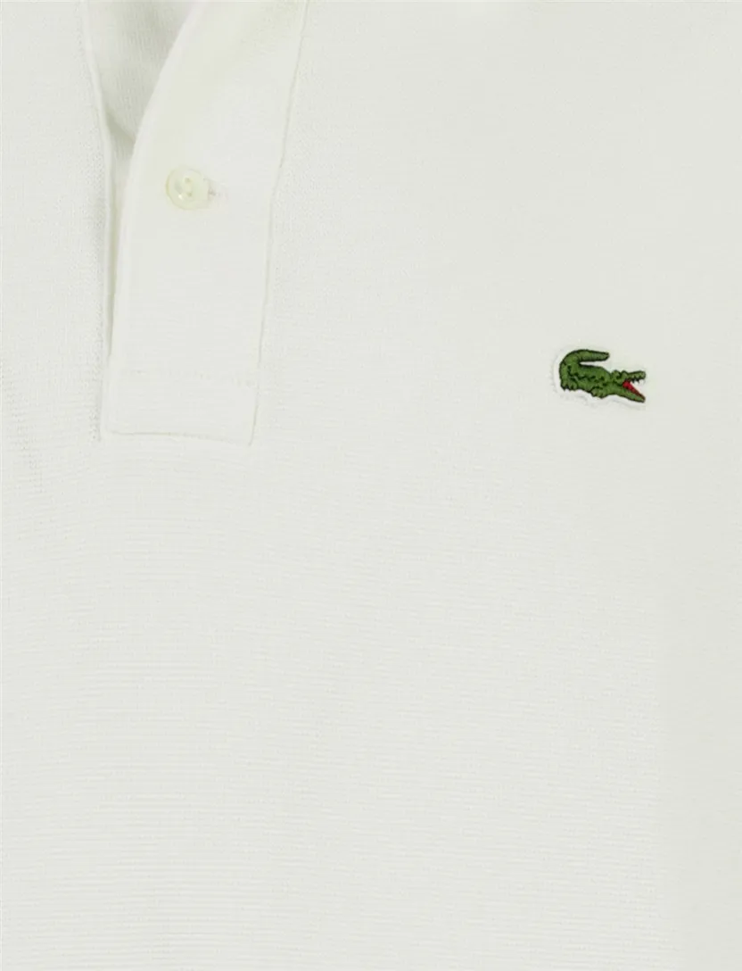 Lacoste poloshirt wit 100% katoen