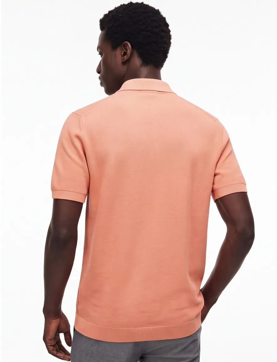 Poloshirt Lacoste oranje katoen nor