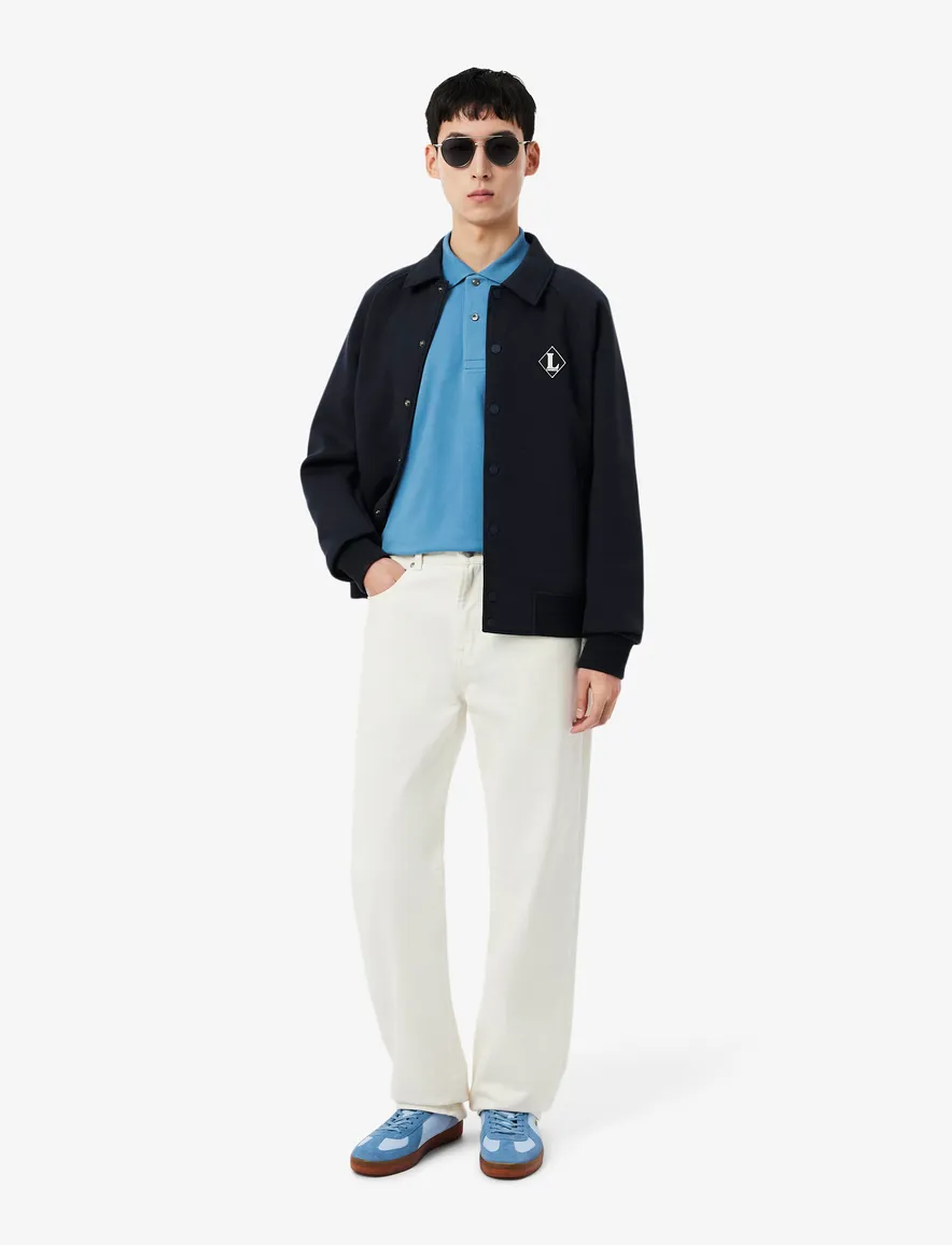 Lacoste classic fit polo blauw