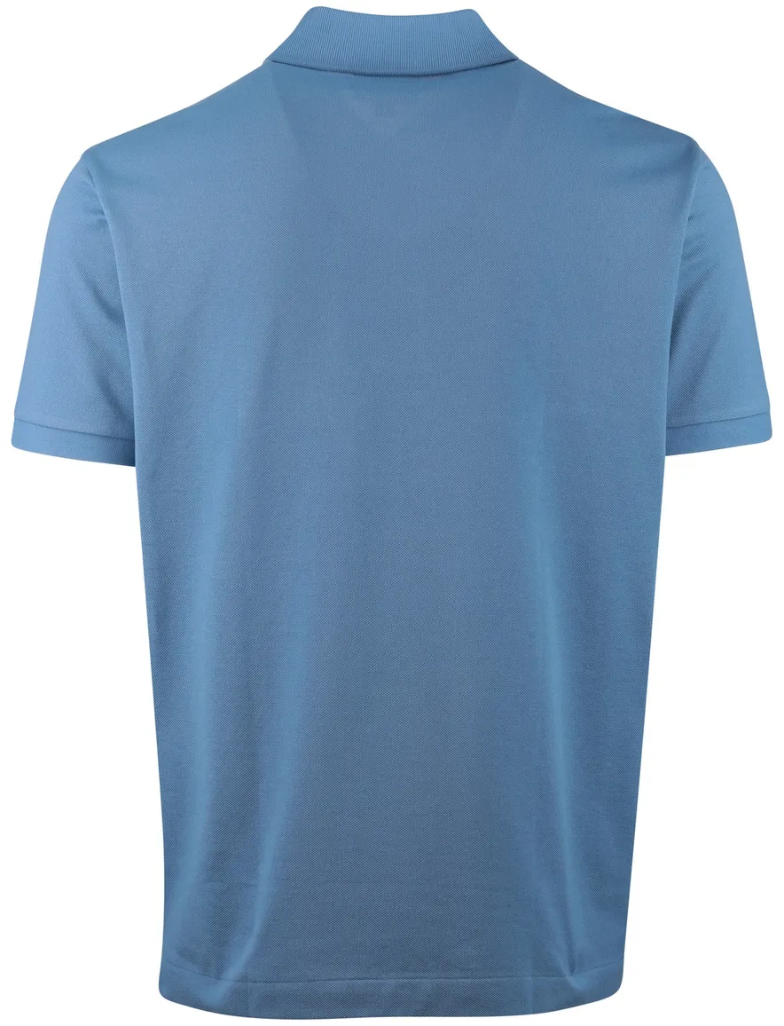Blauwe poloshirt lacoste pique classic fit