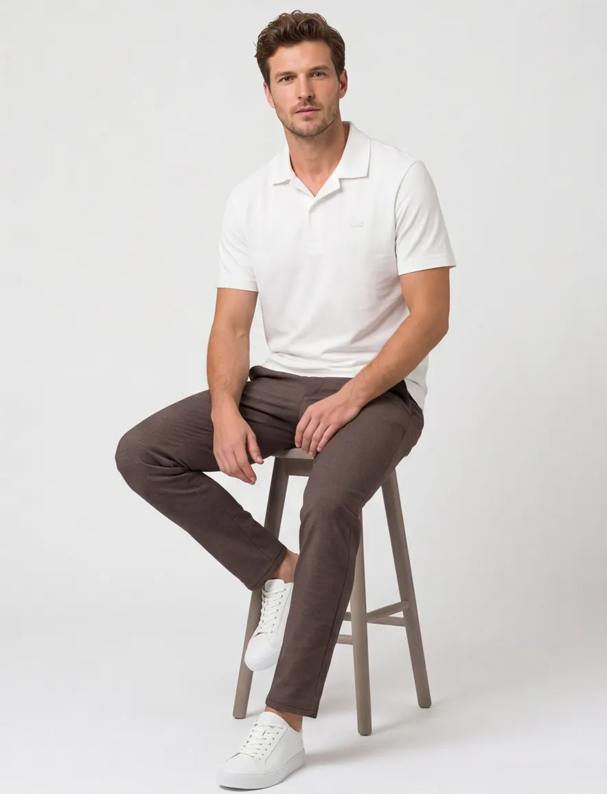 Lacoste polo ecru