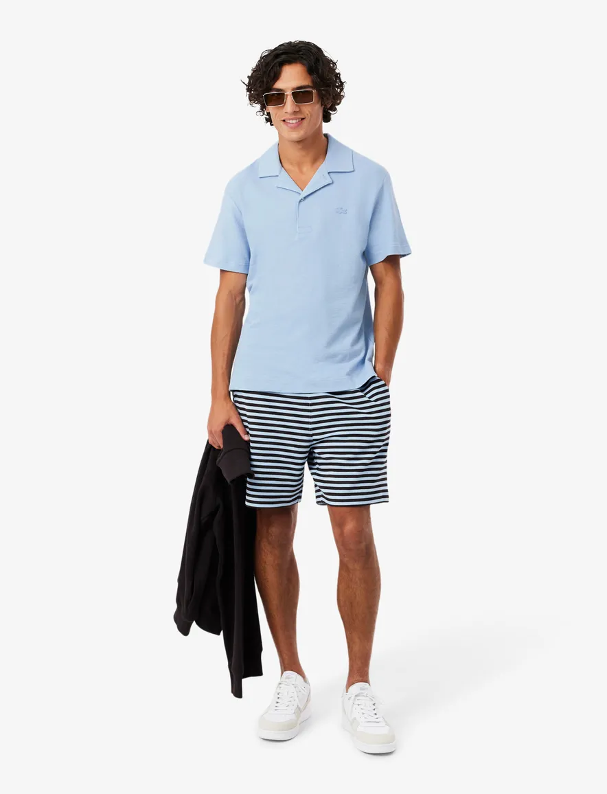 Lacoste polo lichtblauw Classic Fit 2 knoops