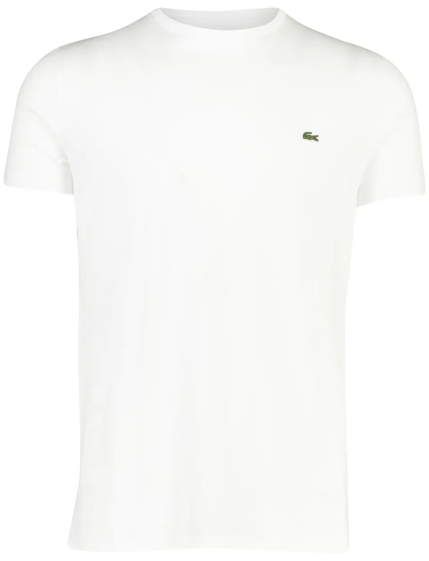 T-shirt Lacoste wit