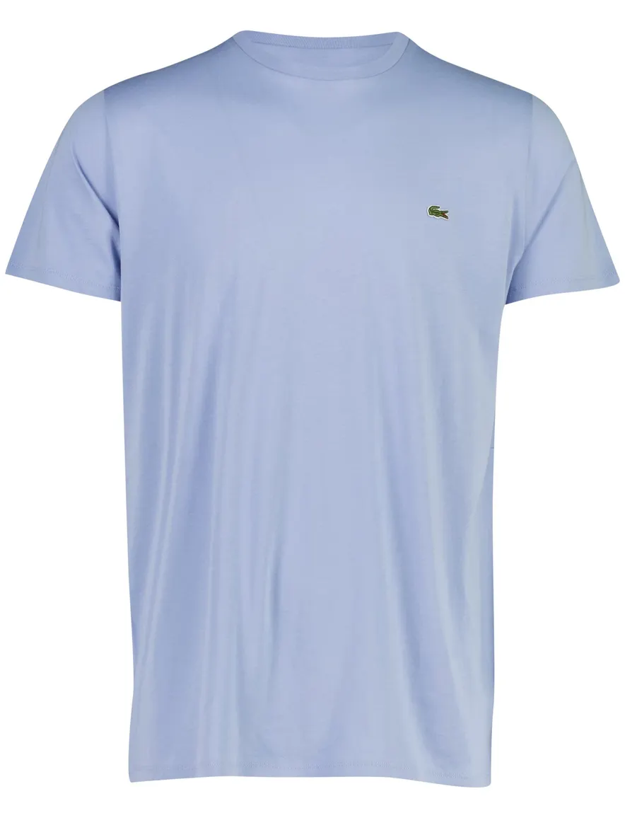 Lacoste T shirt ronde hals blauw