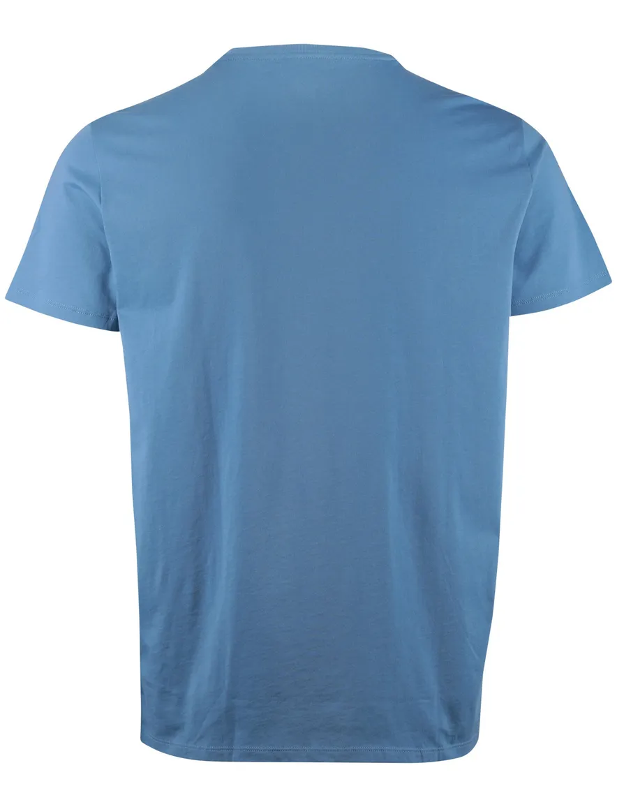 Blauw t-shirt Lacoste ronde hals