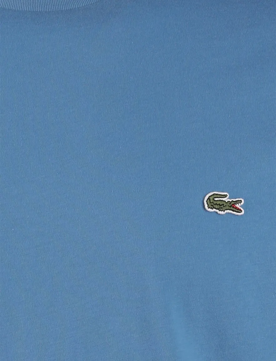 Blauw t-shirt Lacoste ronde hals