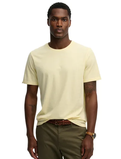 Superdry Superdry T-shirt geel pastel geel