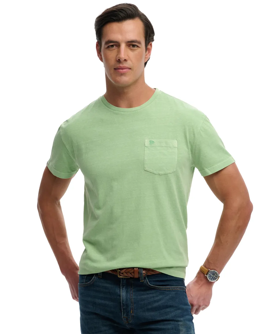 Superdry t-shirt groen slim fit