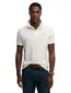 Poloshirt Superdry effen wit