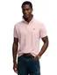 Korte mouw polo Superdry roze relaxed fit