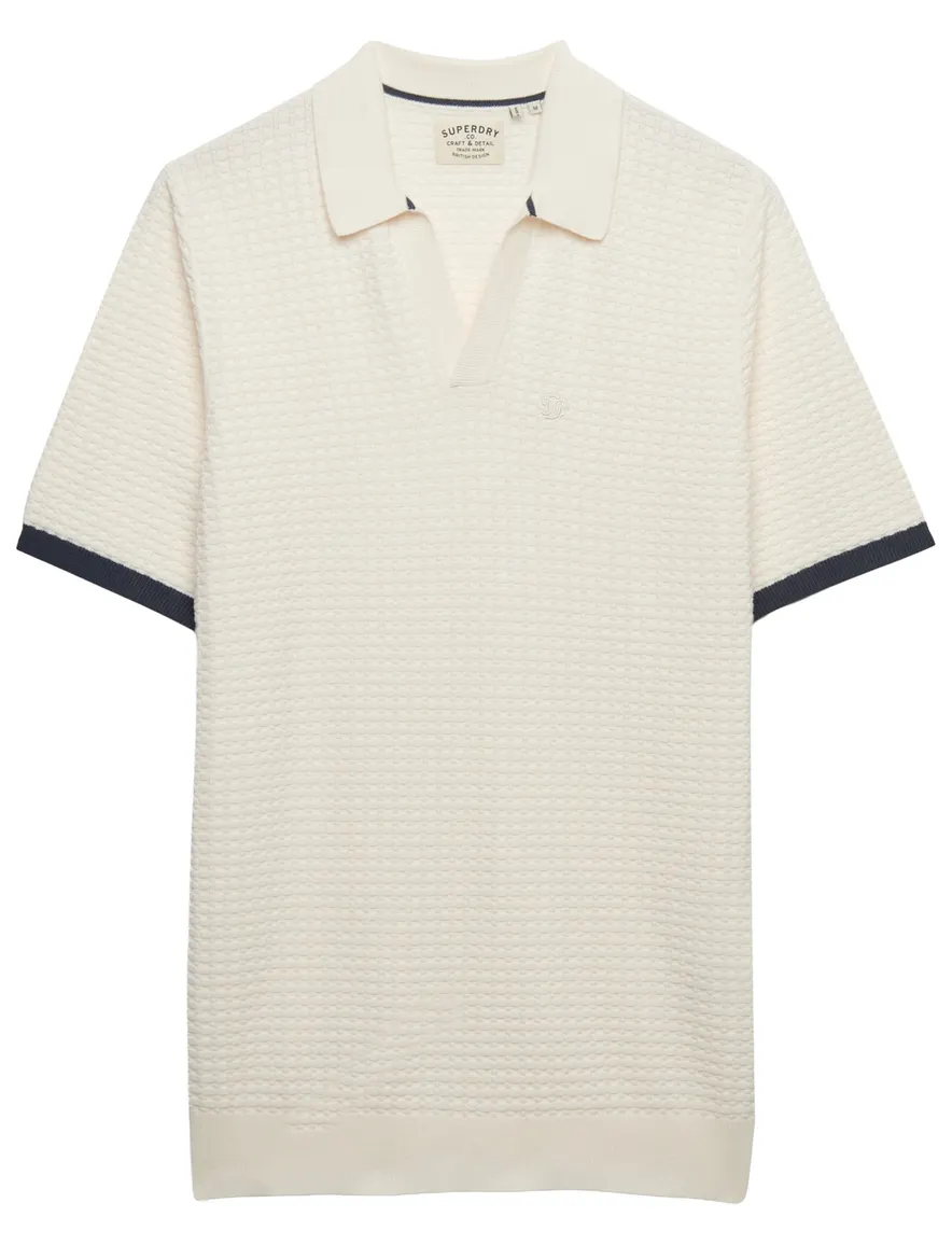 Superdry polo creme relaxed fit