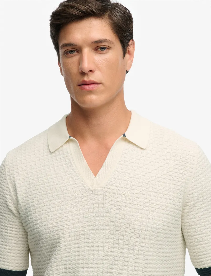 Superdry polo creme relaxed fit
