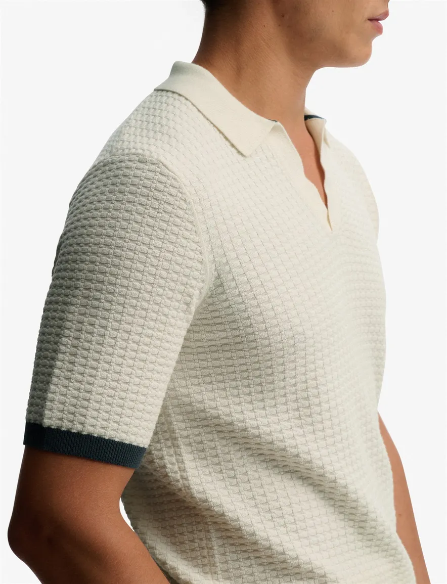Superdry polo creme relaxed fit