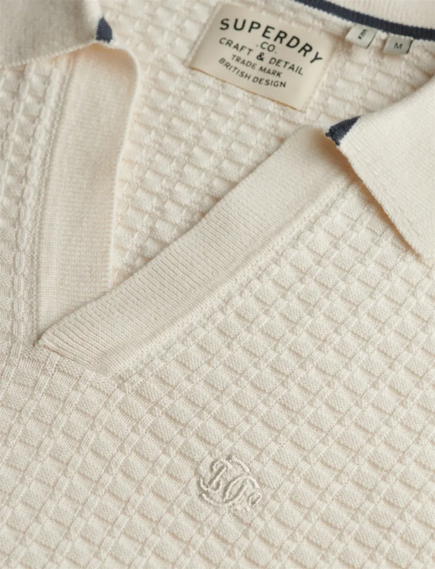 Superdry polo creme relaxed fit