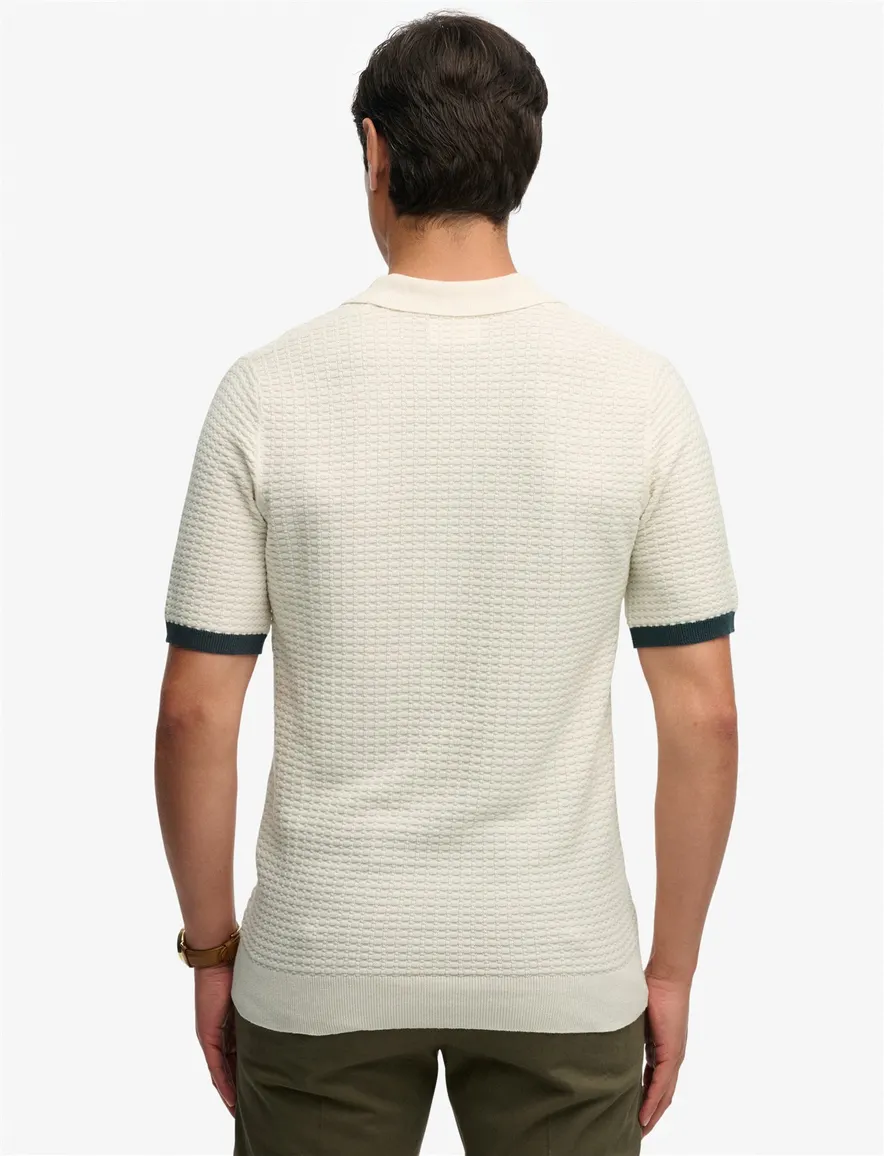 Superdry polo creme relaxed fit