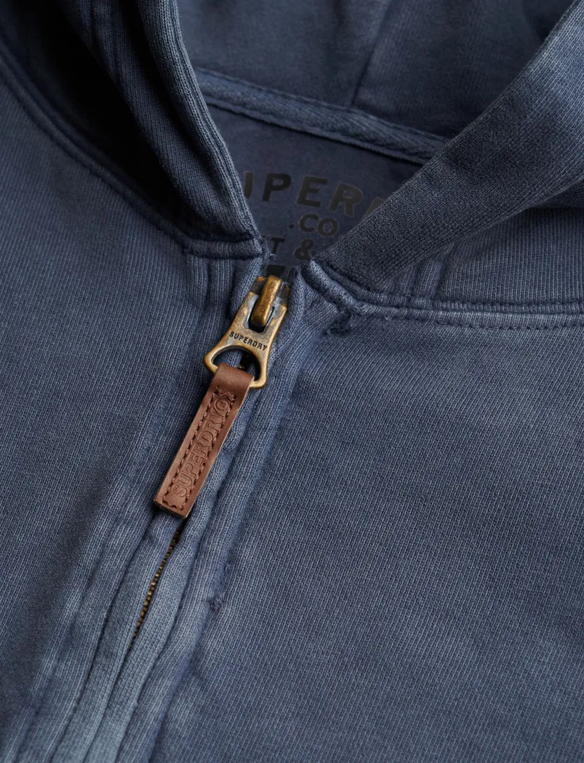 Superdry vest blauw slim fit