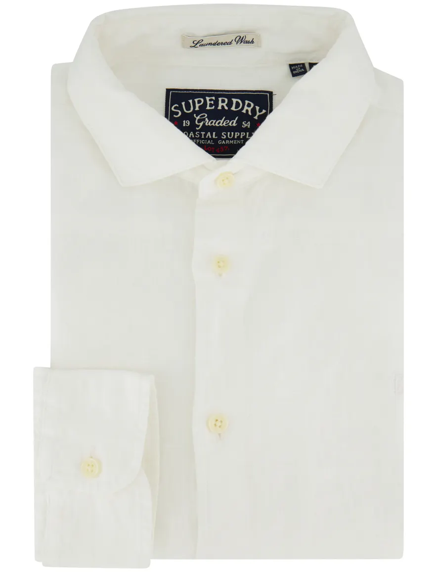 Overhemd Superdry wit