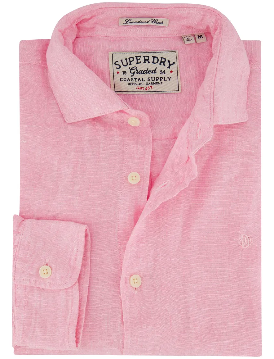 Superdry overhemd roze