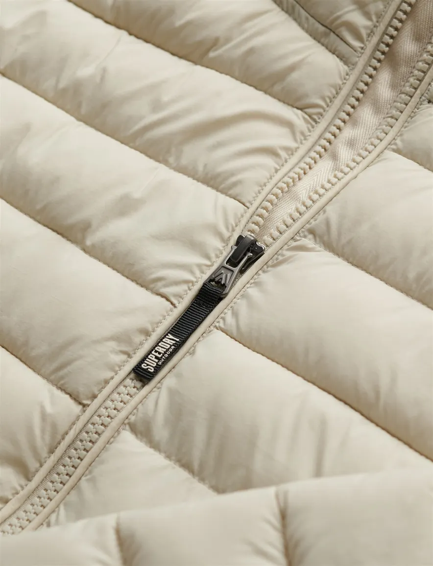 Superdry gewatteerde winterjas beige