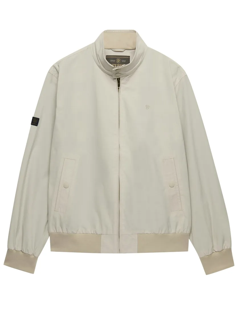 Tussenjas Superdry effen grijs