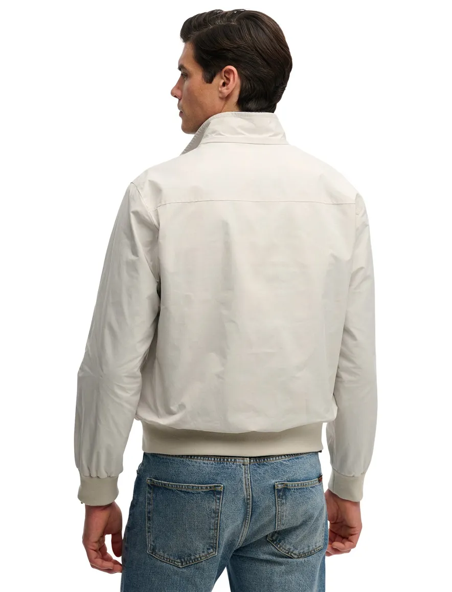 Superdry winterjas relaxed fit grijs