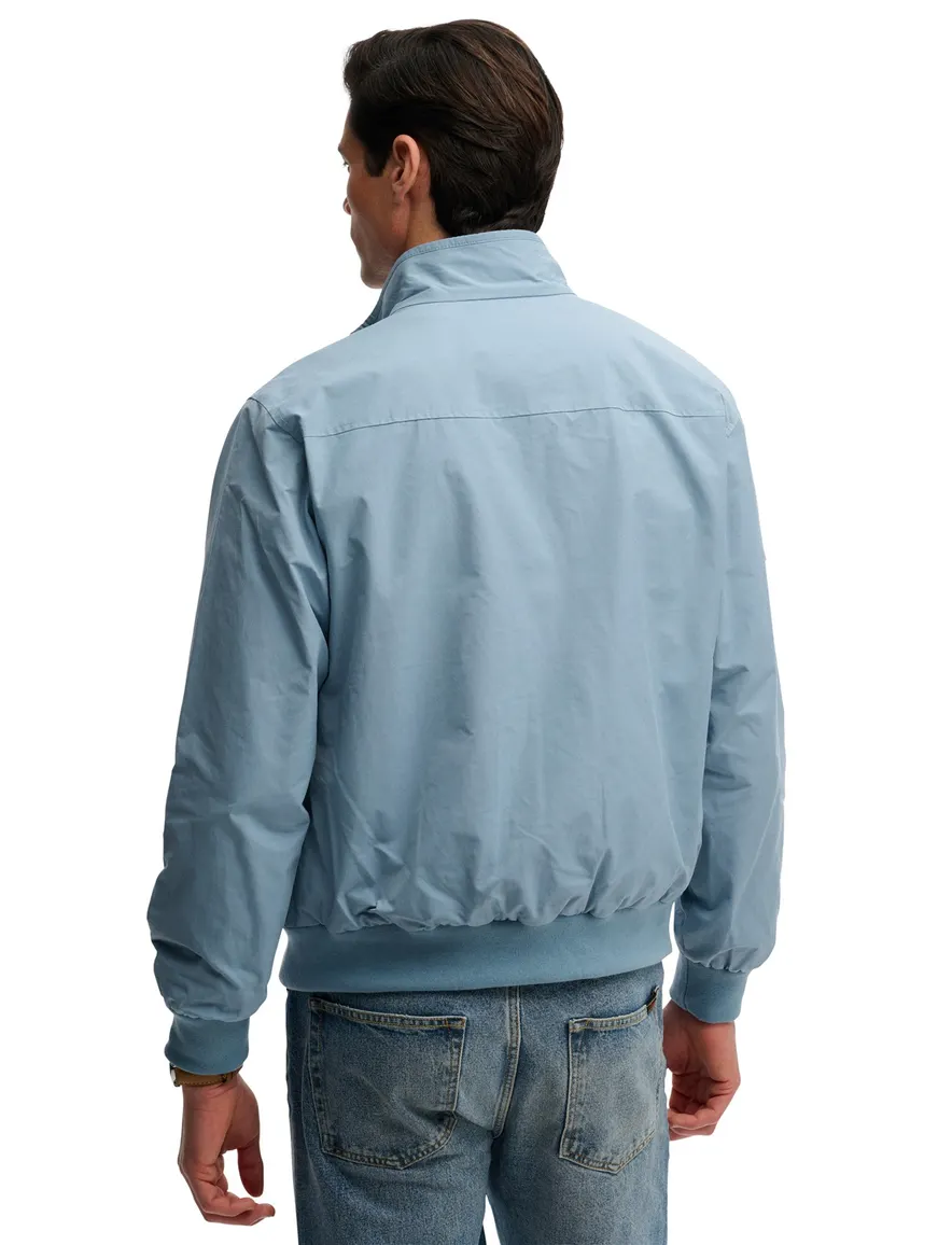 Superdry tussenjas blauw wijde fit