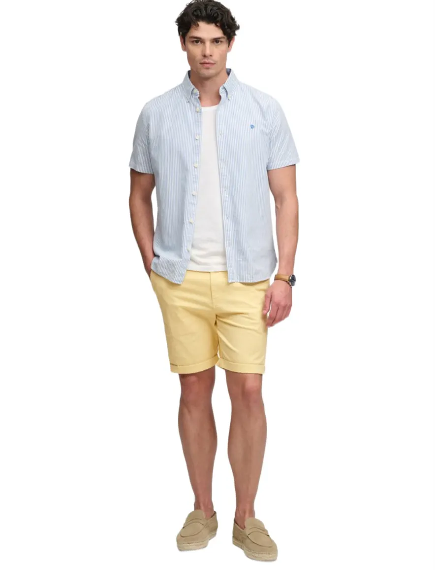 Superdry chino short geel