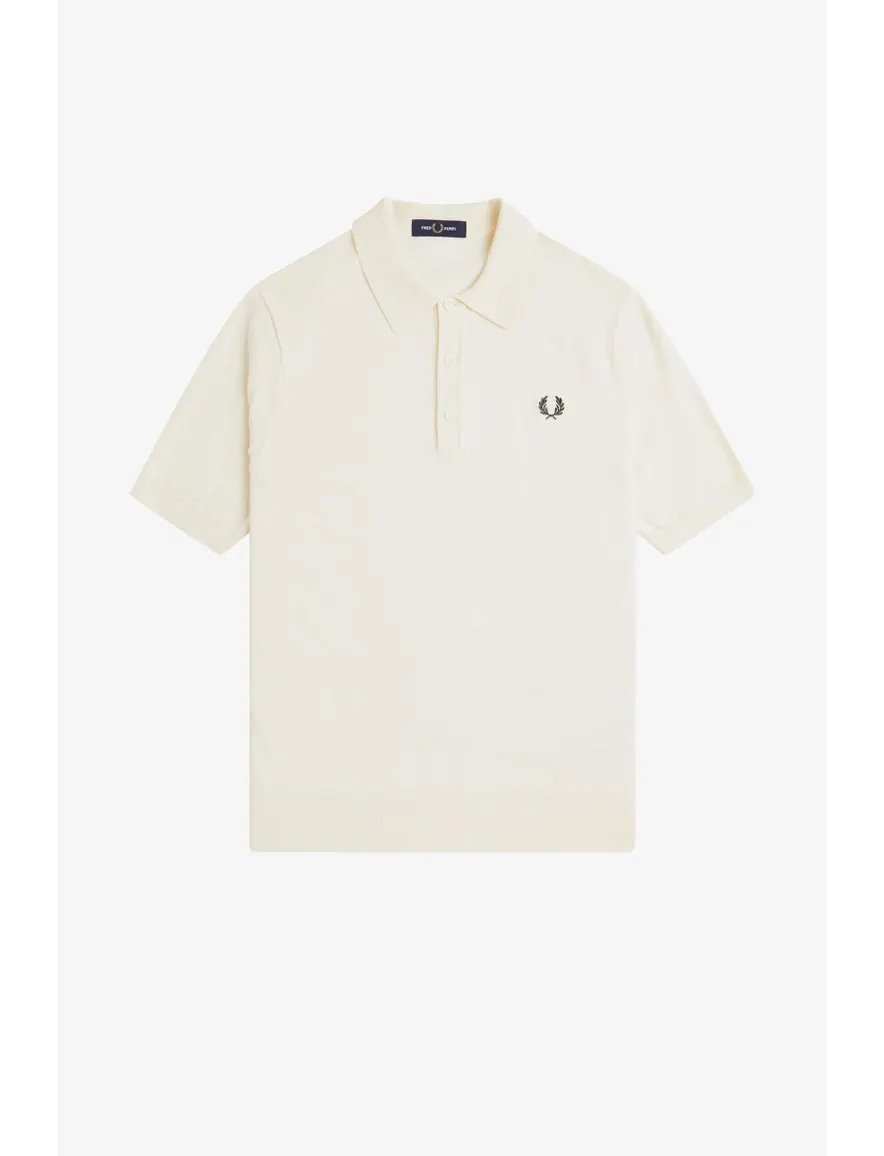 Fred Perry Poloshirt Creme