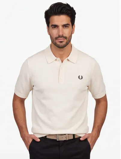 Fred Perry Fred Perry Poloshirt Creme