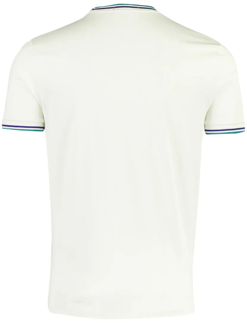 Fred Perry t-shirt creme 100% katoen