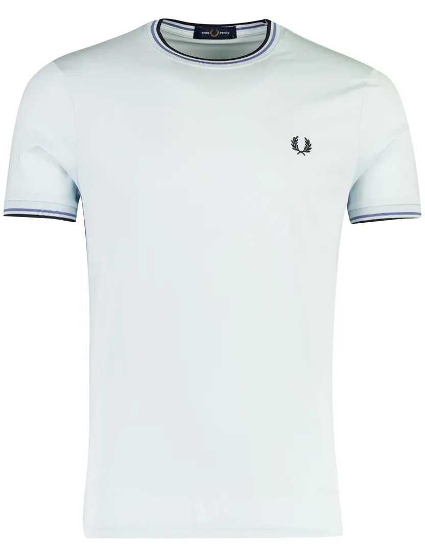 T-shirt Fred Perry lichtblauw