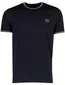 Fred Perry T-shirt navy ronde hals