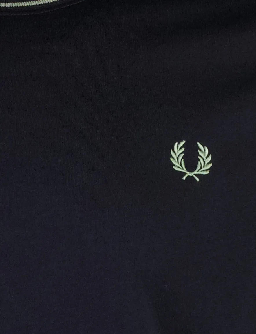 Fred Perry T-shirt navy ronde hals
