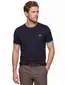 T-shirt Fred Perry donkerblauw 100% katoen