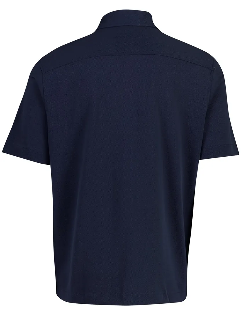 Poloshirts Fred Perry navy piqué katoen