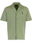 Fred Perry polo doorknoop groen