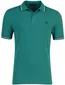 Fred Perry polo groen 2 knoops