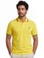 Poloshirt 2-knoops pique Fred Perry geel 100% katoen