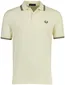 Fred Perry polo lichtgeel 2 knoops