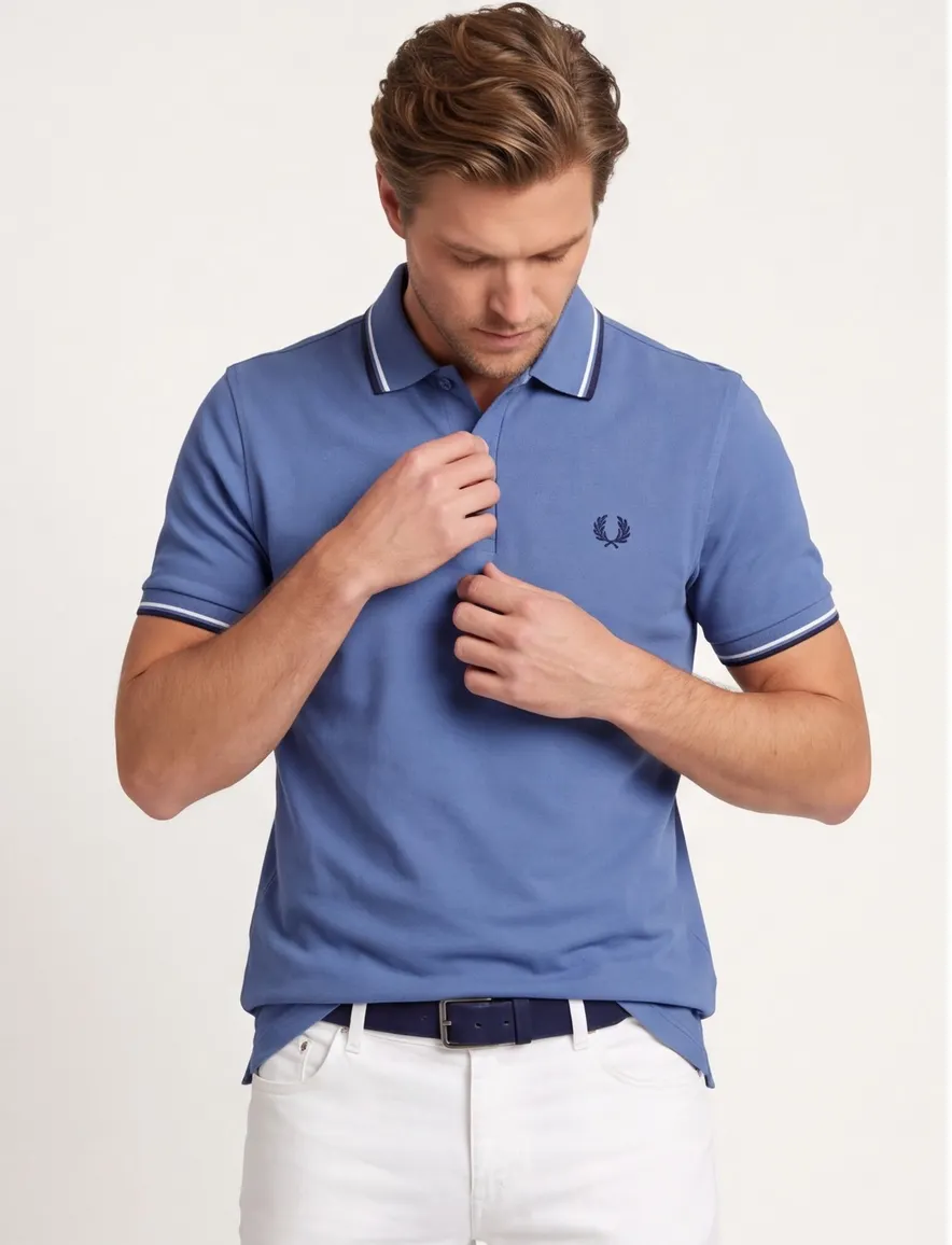 Fred Perry polo blauw