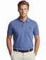 Blauw poloshirt Fred Perry normale fit 2-knoops katoen pique