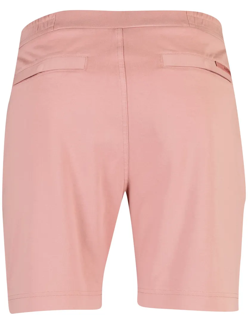 Shorts Aeden roze flatfront